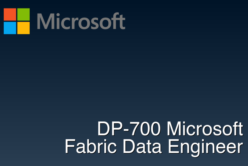 DP-700 Microsoft Fabric Data Engineer