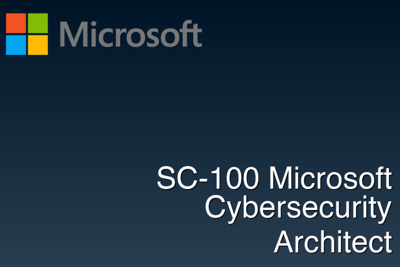 SC-100 Microsoft Cybersecurity Architect